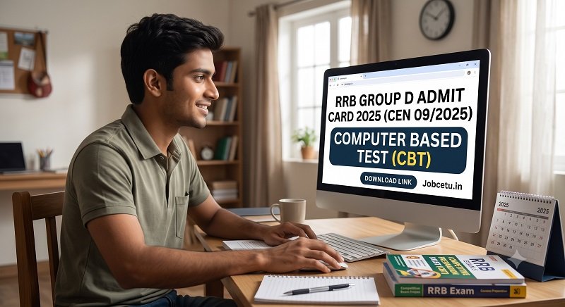 RRB Group D Admit Card 2025
