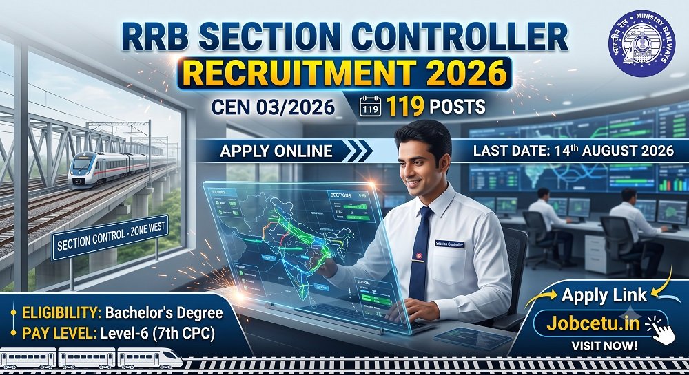 RRB Section Controller Recruitment 2026